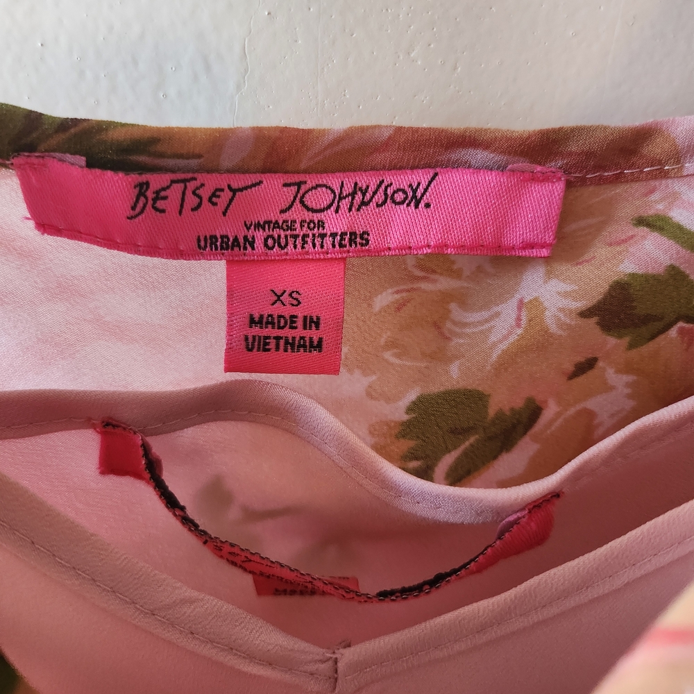 Betsey Johnson Vintage Tori Rose Slip Dress - Picture 9 of 9